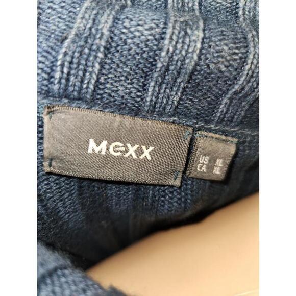 MEXX | Mens Heavy Knit Sweater | Blue | XL - Picture 5 of 7